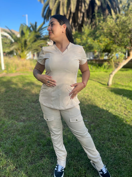Pantalón Beige