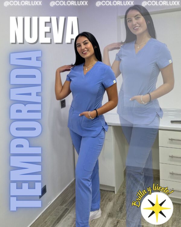 Delantal Celeste - Imagen 3