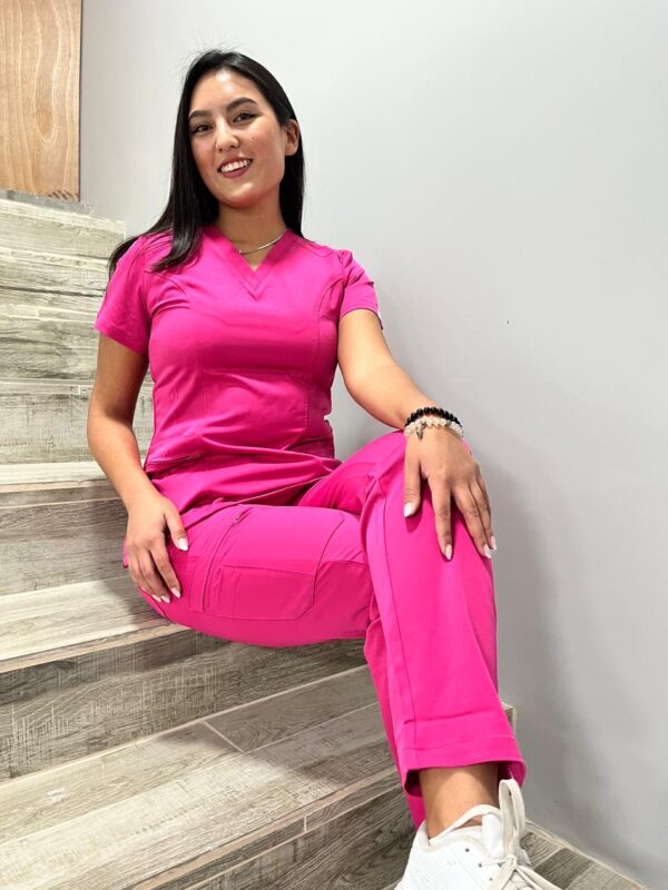 Delantal Fucsia - Imagen 2