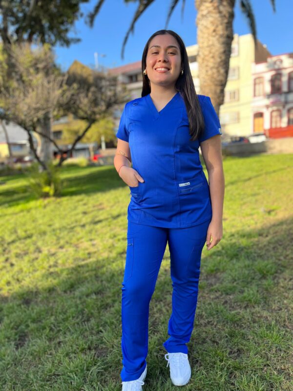 Delantal Azul Rey - Imagen 2