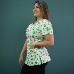 Delantal Navidad Verde